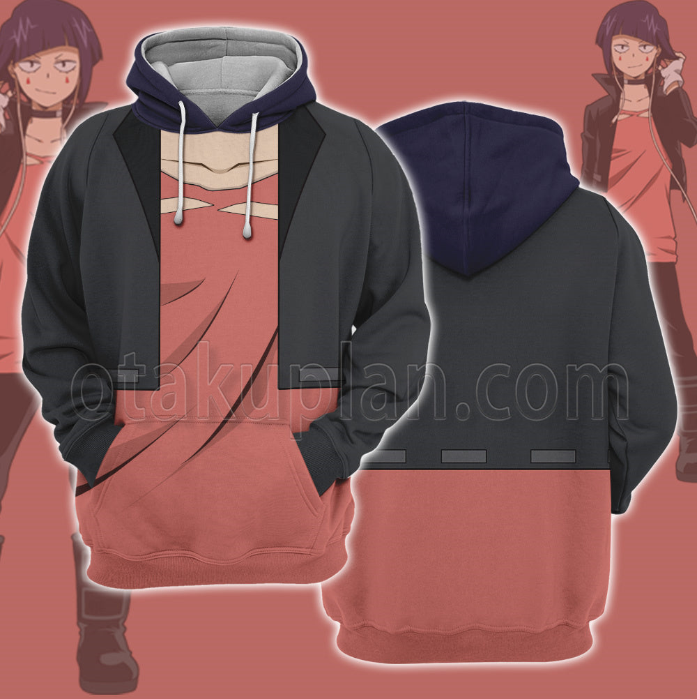 Anime Jirou Kyouka Pink Cosplay Hoodie