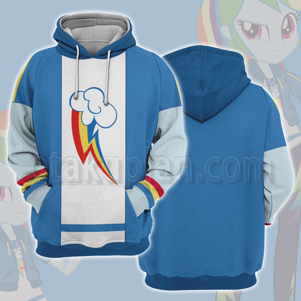 My Little Pony Equestria Girls Rainbow Dash Cosplay Hoodie