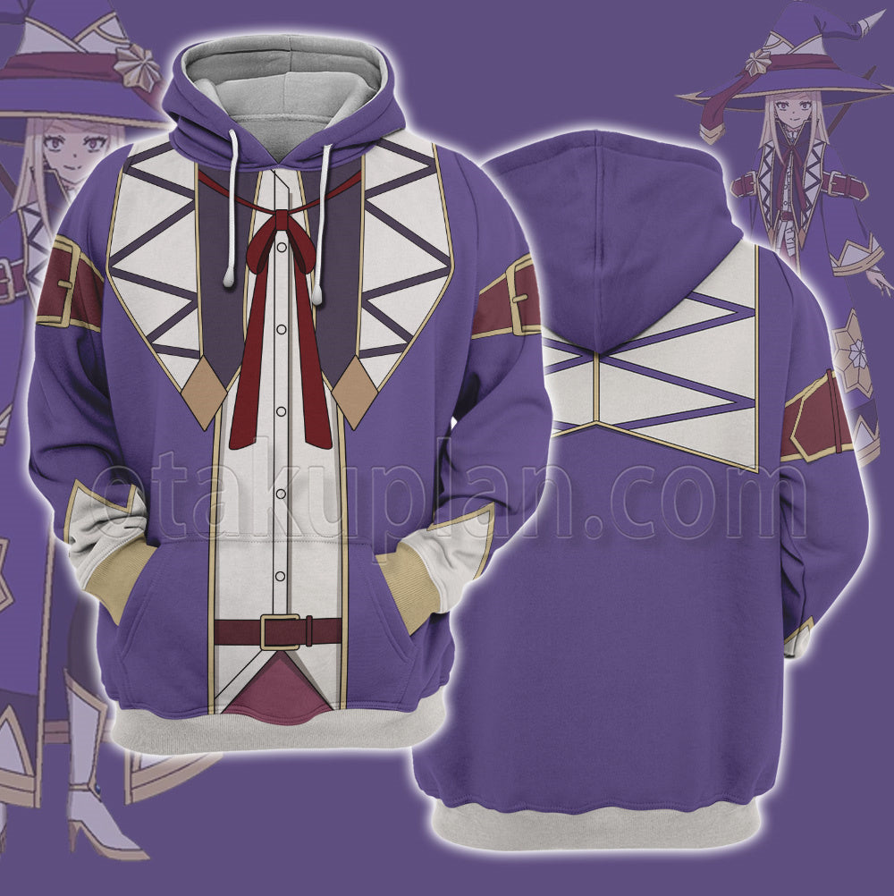Ningen Fushin Tiana Purple Cosplay Hoodie