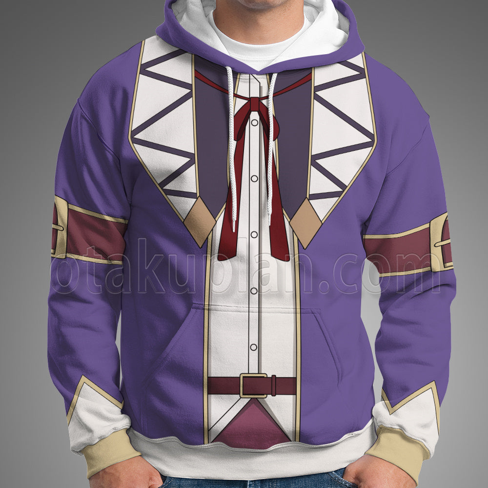 Ningen Fushin Tiana Purple Cosplay Hoodie
