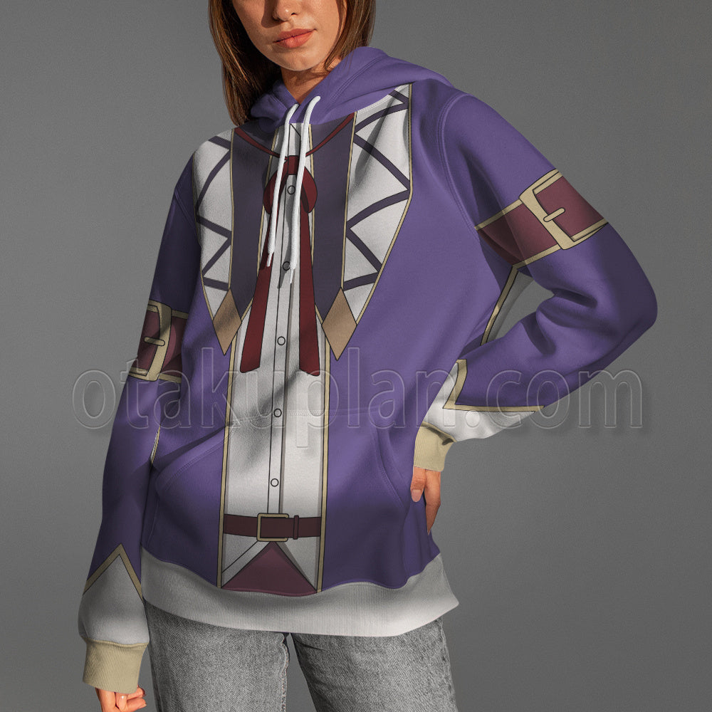 Ningen Fushin Tiana Purple Cosplay Hoodie