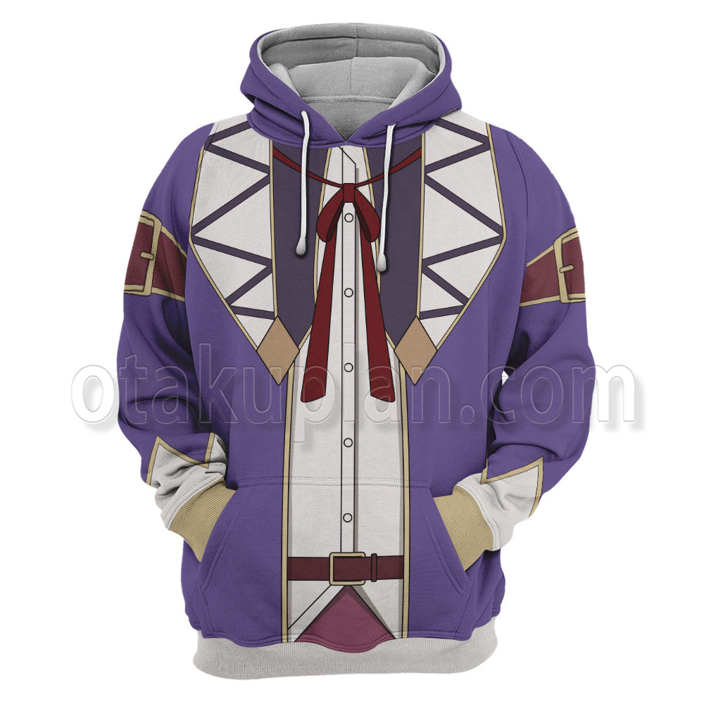 Ningen Fushin Tiana Purple Cosplay Hoodie