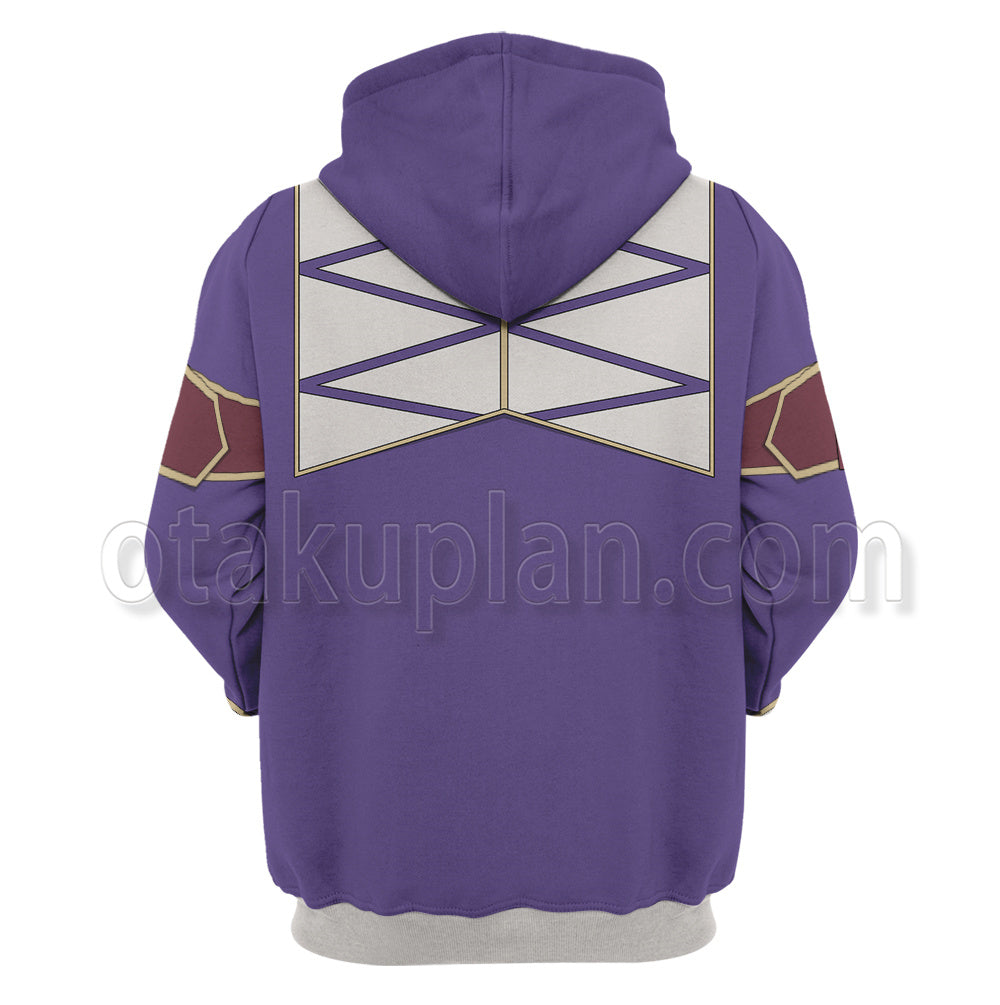 Ningen Fushin Tiana Purple Cosplay Hoodie