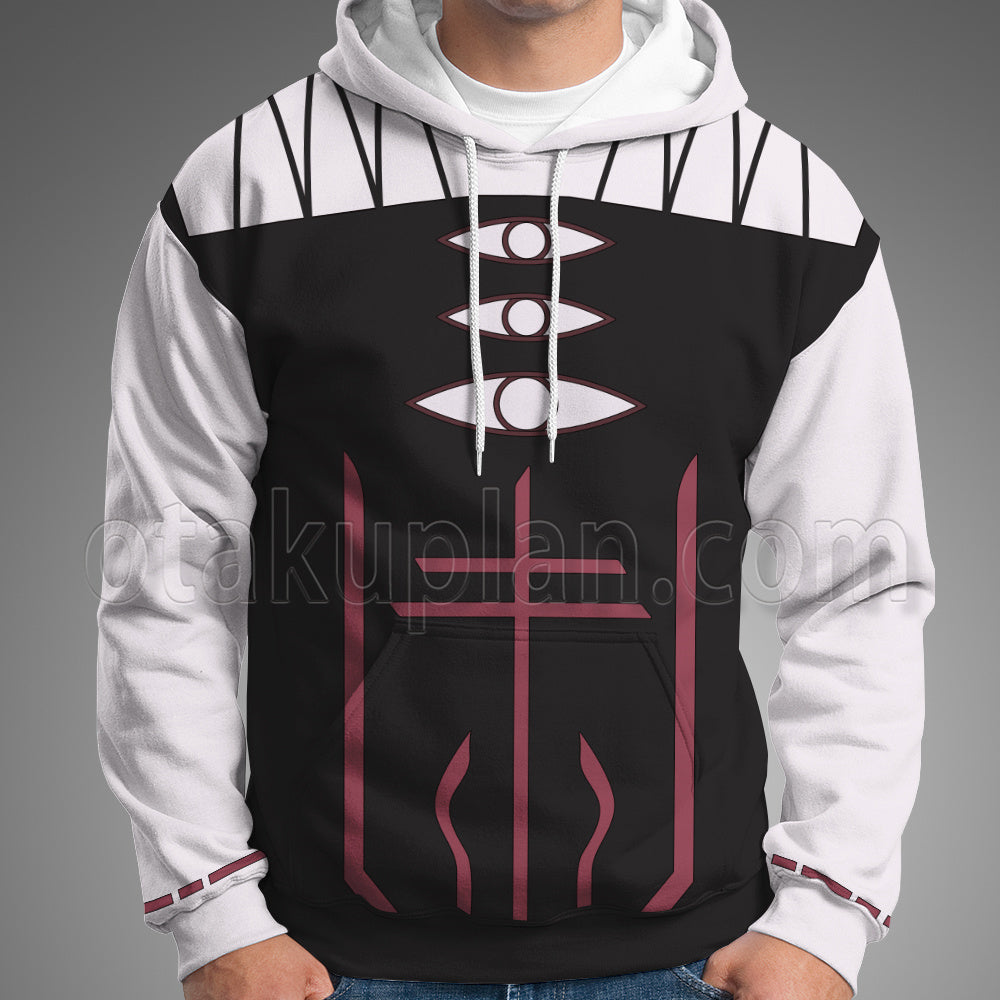 Nurarihyon No Mago Keikain Akifusa Eyes Cosplay Hoodie