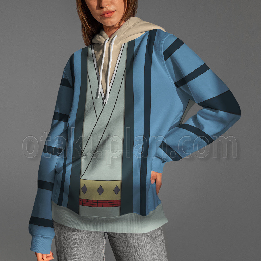 Nurarihyon No Mago Ryouta Neko Line Kimono Cosplay Hoodie