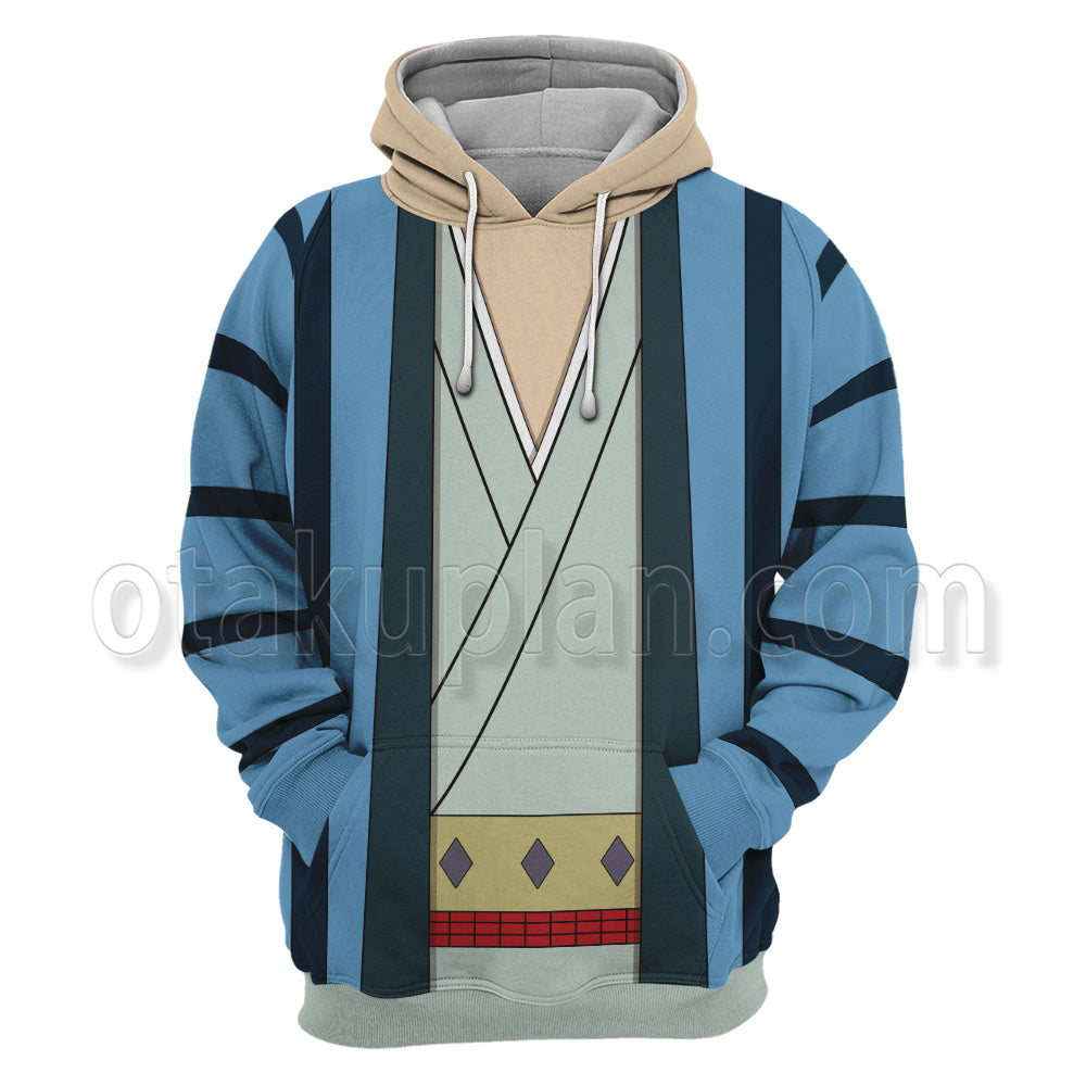 Nurarihyon No Mago Ryouta Neko Line Kimono Cosplay Hoodie