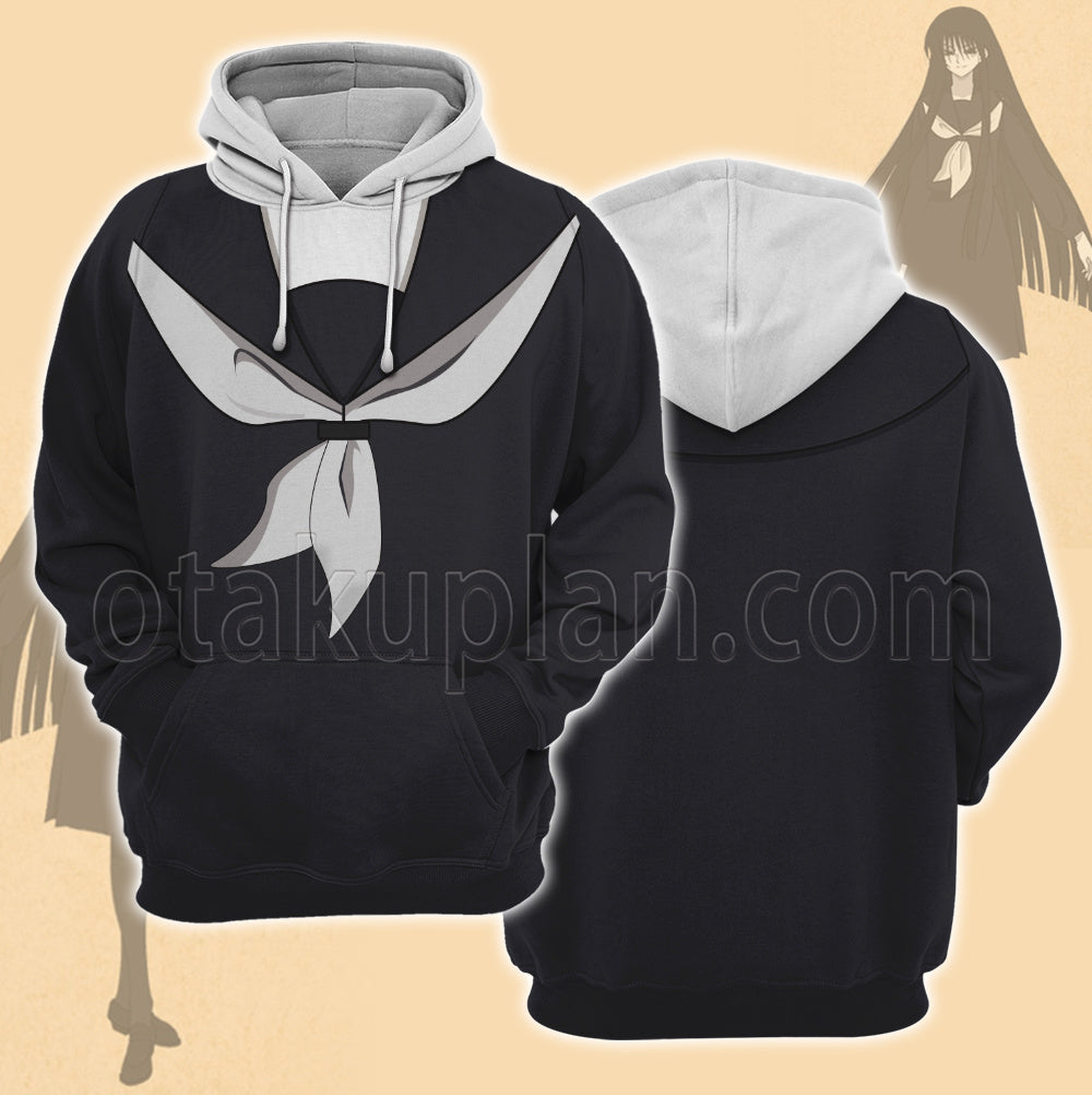 Nurarihyon No Mago Sennen Makyou Gitsune Hagoromo Uniform Cosplay Hoodie