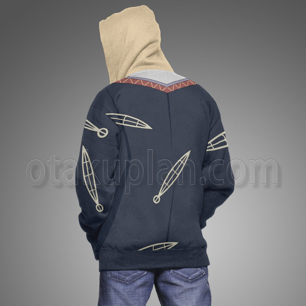 Nurarihyon No Mago Zen Kimono Cosplay Hoodie