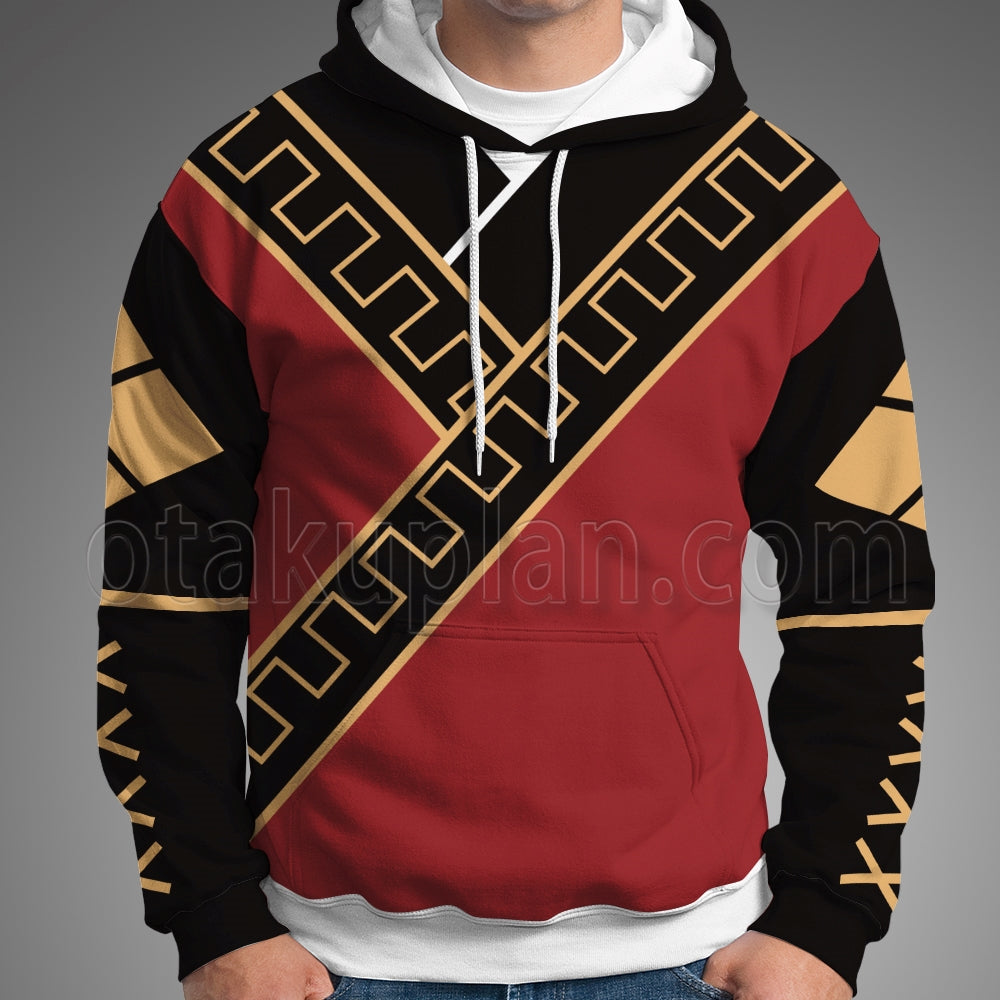 Octopath Traveler 2 Warrior Hikari Cosplay Hoodie