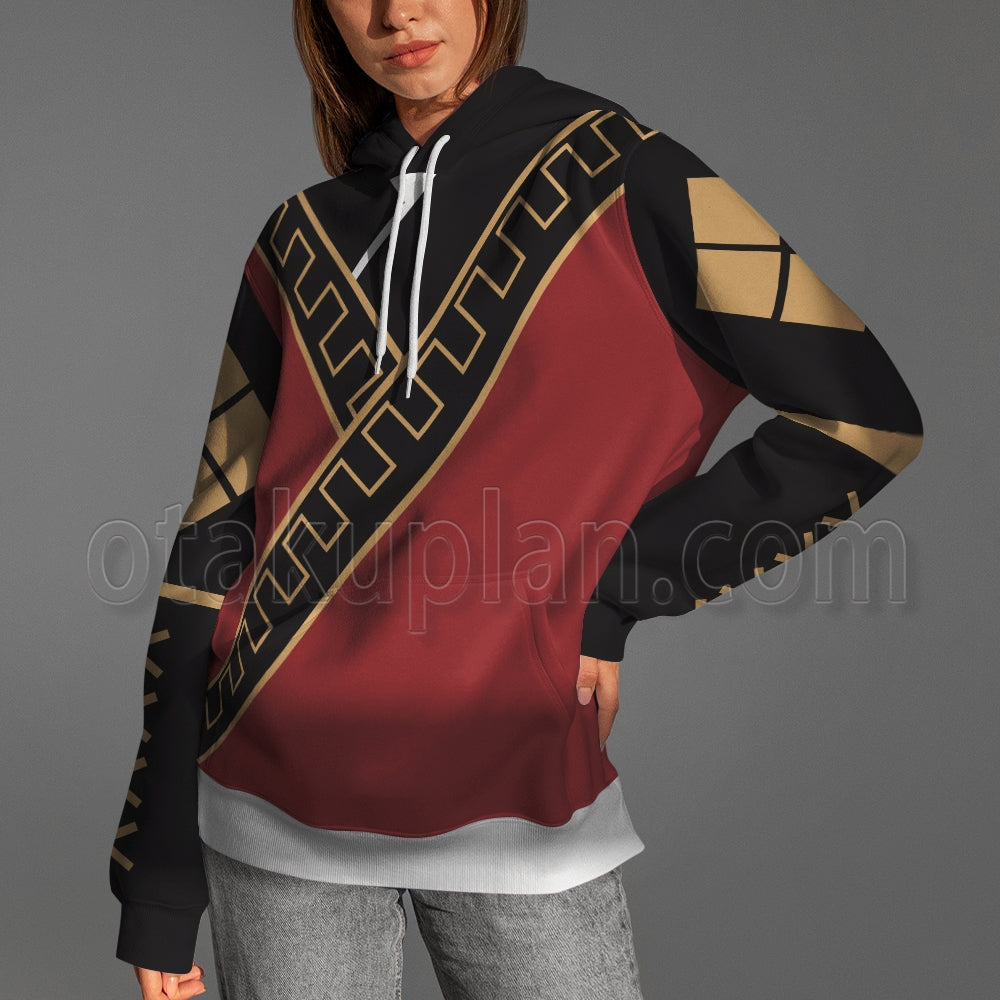 Octopath Traveler 2 Warrior Hikari Cosplay Hoodie