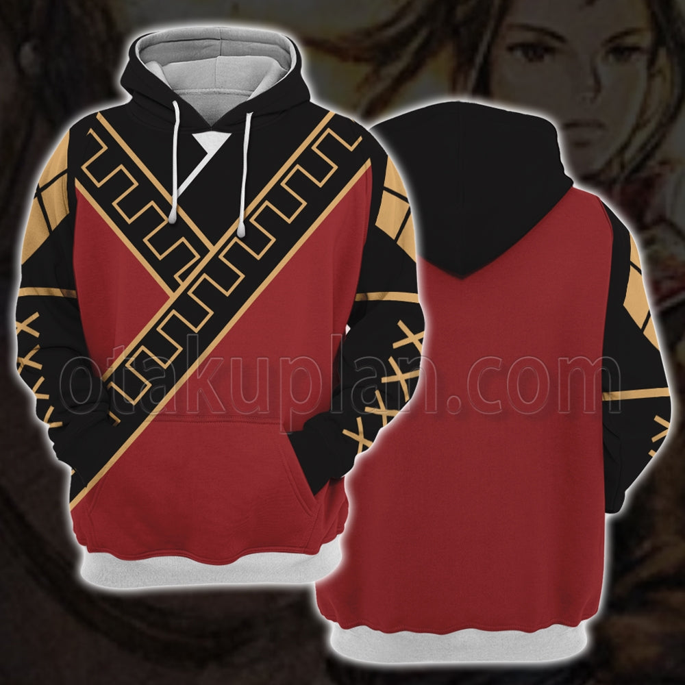 Octopath Traveler 2 Warrior Hikari Cosplay Hoodie