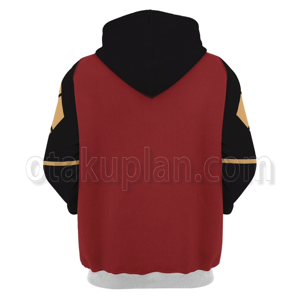 Octopath Traveler 2 Warrior Hikari Cosplay Hoodie