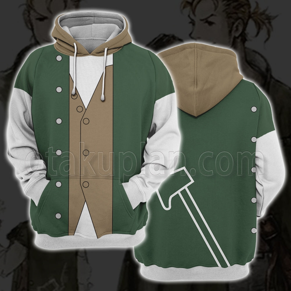 Octopath Traveler Alfyn Greengrass Cosplay Hoodie