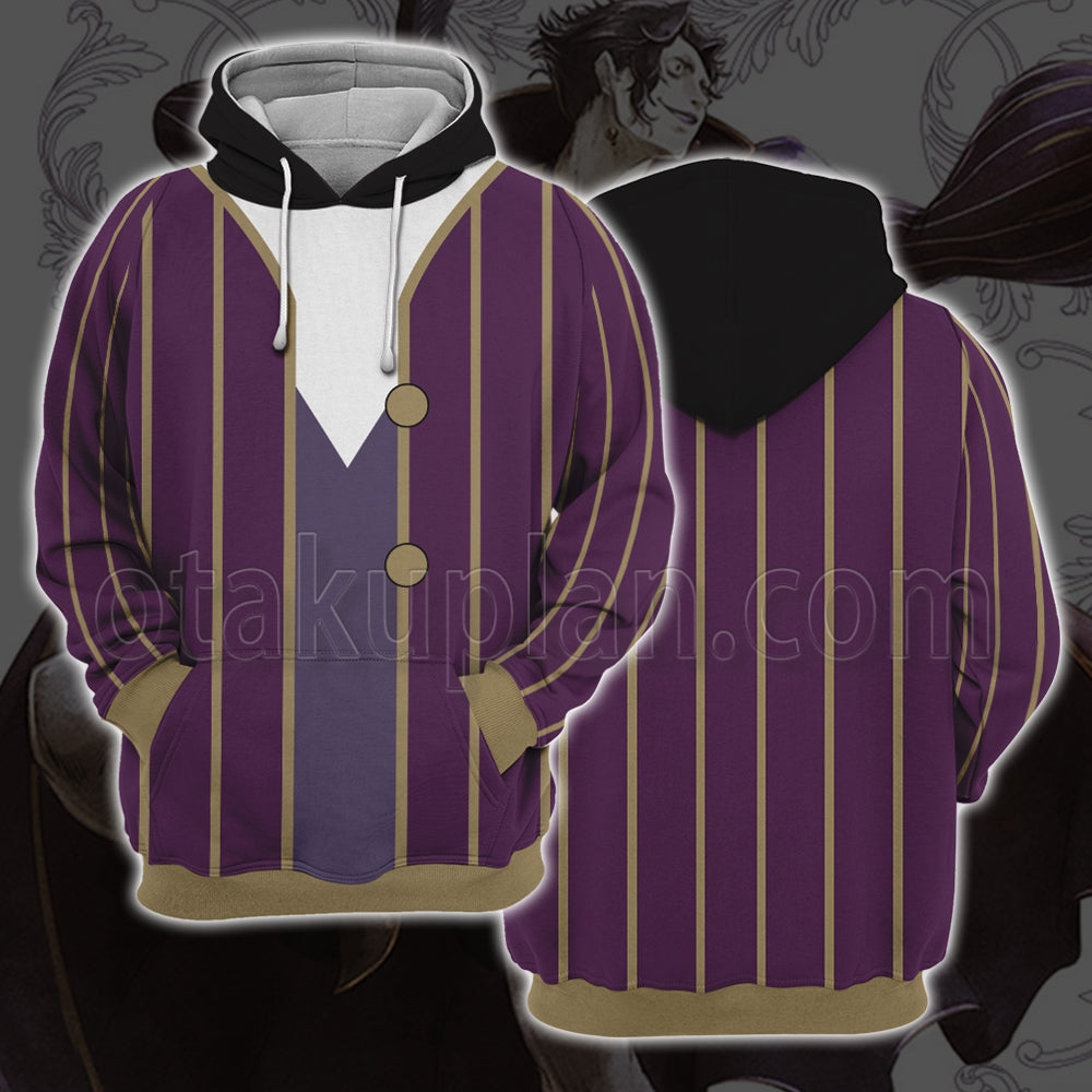Octopath Traveler Champions Of The Continent Auguste Cosplay Hoodie