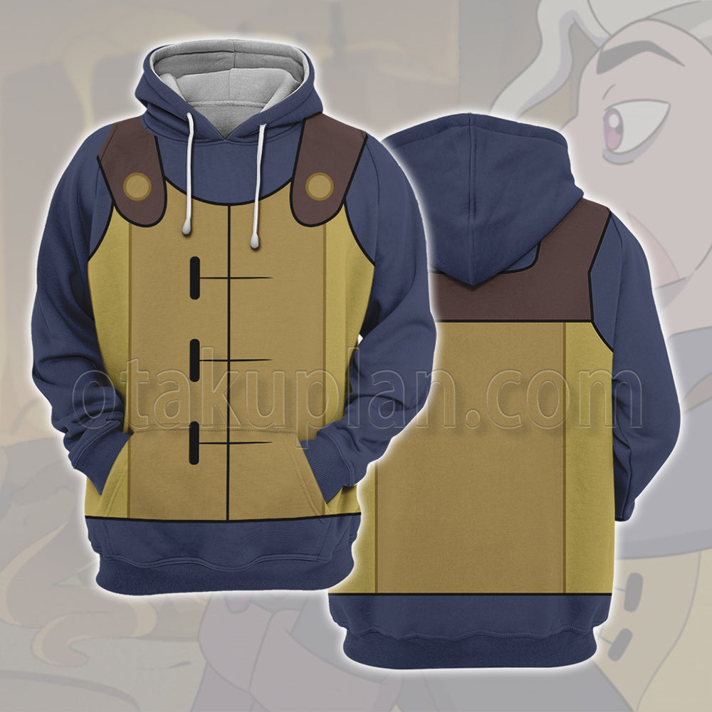 Owl Hunter Lining Cosplay Hoodie