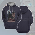 Owl Hunter Wolf Pattern Cosplay Hoodie