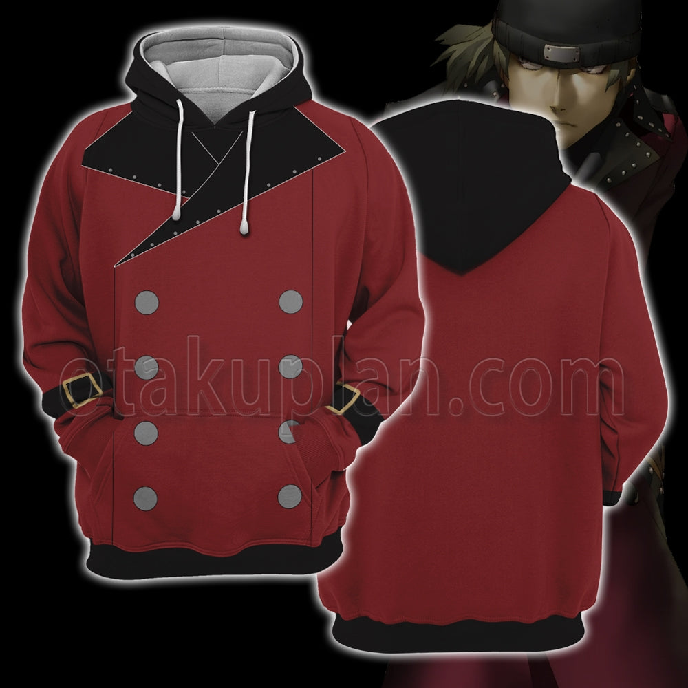 Persona 3 Reload P3r Shinjiro Aragaki Brown Cosplay Hoodie