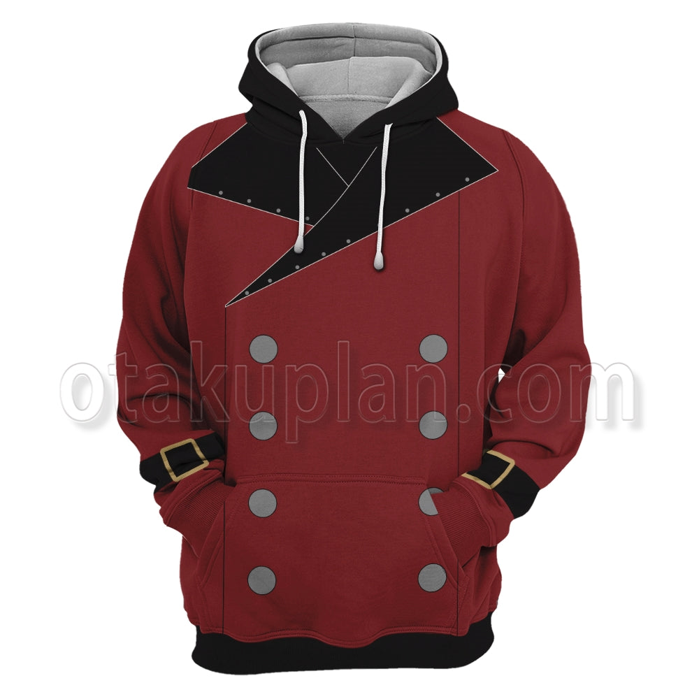 Persona 3 Reload P3r Shinjiro Aragaki Brown Cosplay Hoodie