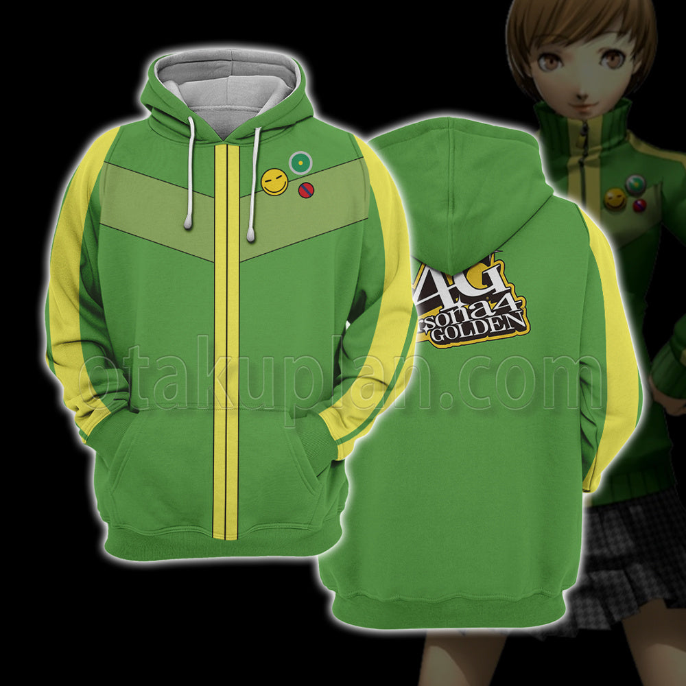 Persona 4 Chie Satonaka Cosplay Hoodie