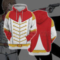 Persona 5 Crow Goro Akechi White Cosplay Hoodie