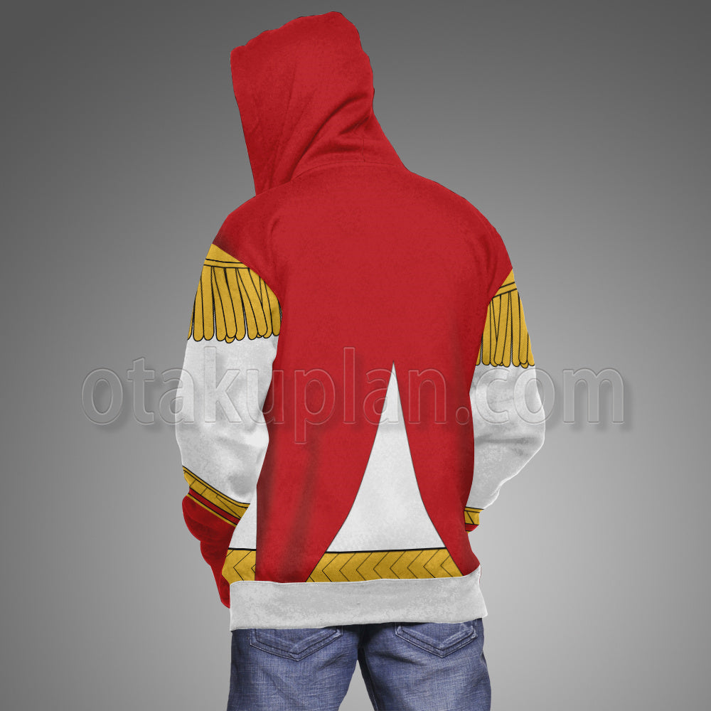 Persona 5 Crow Goro Akechi White Cosplay Hoodie