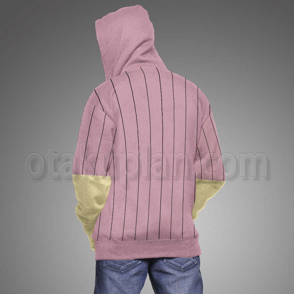 Persona 5 Haru Okumura Pink Cosplay Hoodie