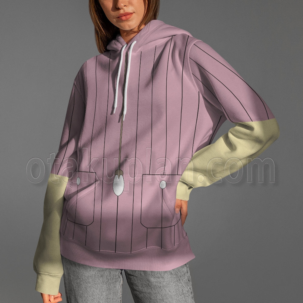 Persona 5 Haru Okumura Pink Cosplay Hoodie