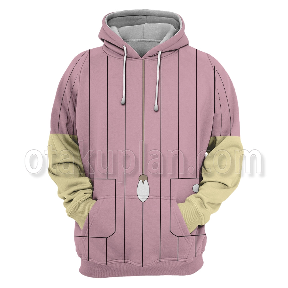 Persona 5 Haru Okumura Pink Cosplay Hoodie