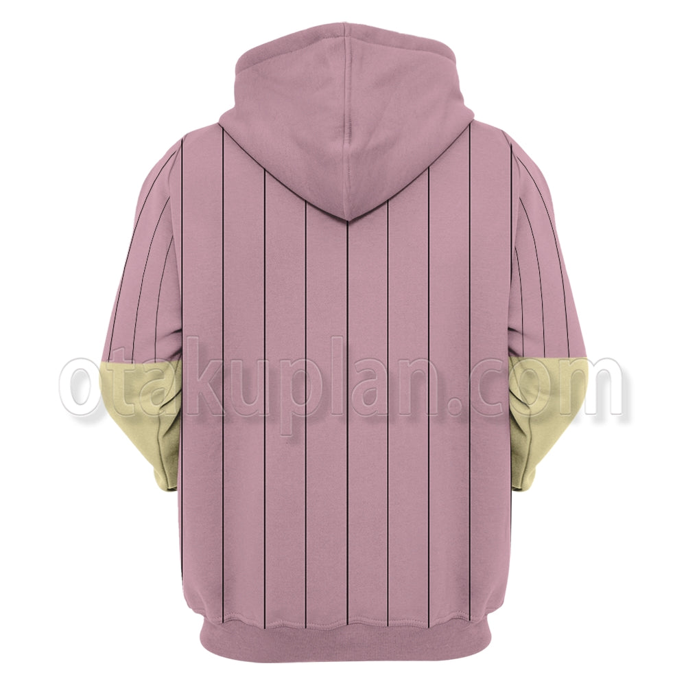Persona 5 Haru Okumura Pink Cosplay Hoodie