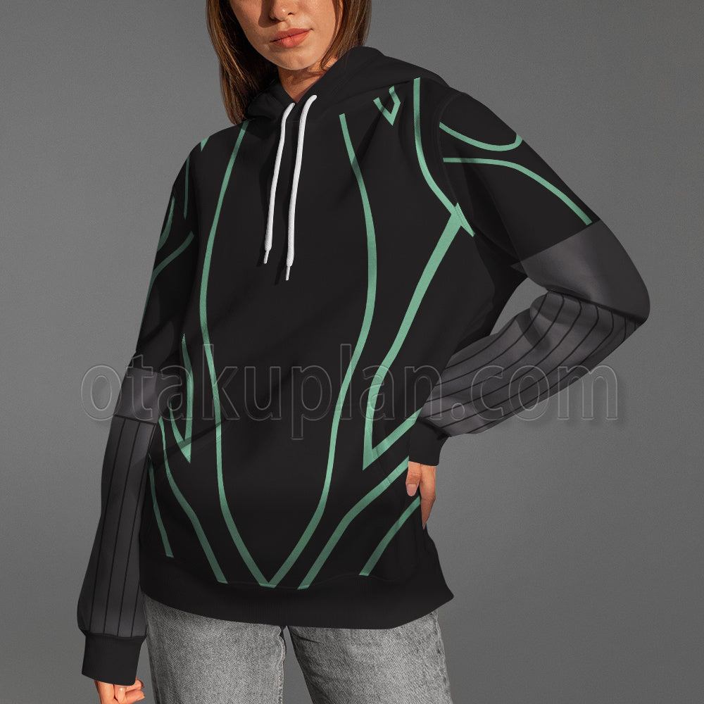 Persona 5 The Animation Rio X Teir Figma Oracle Cosplay Hoodie