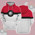 Pm Pokeball Red Cosplay Hoodie