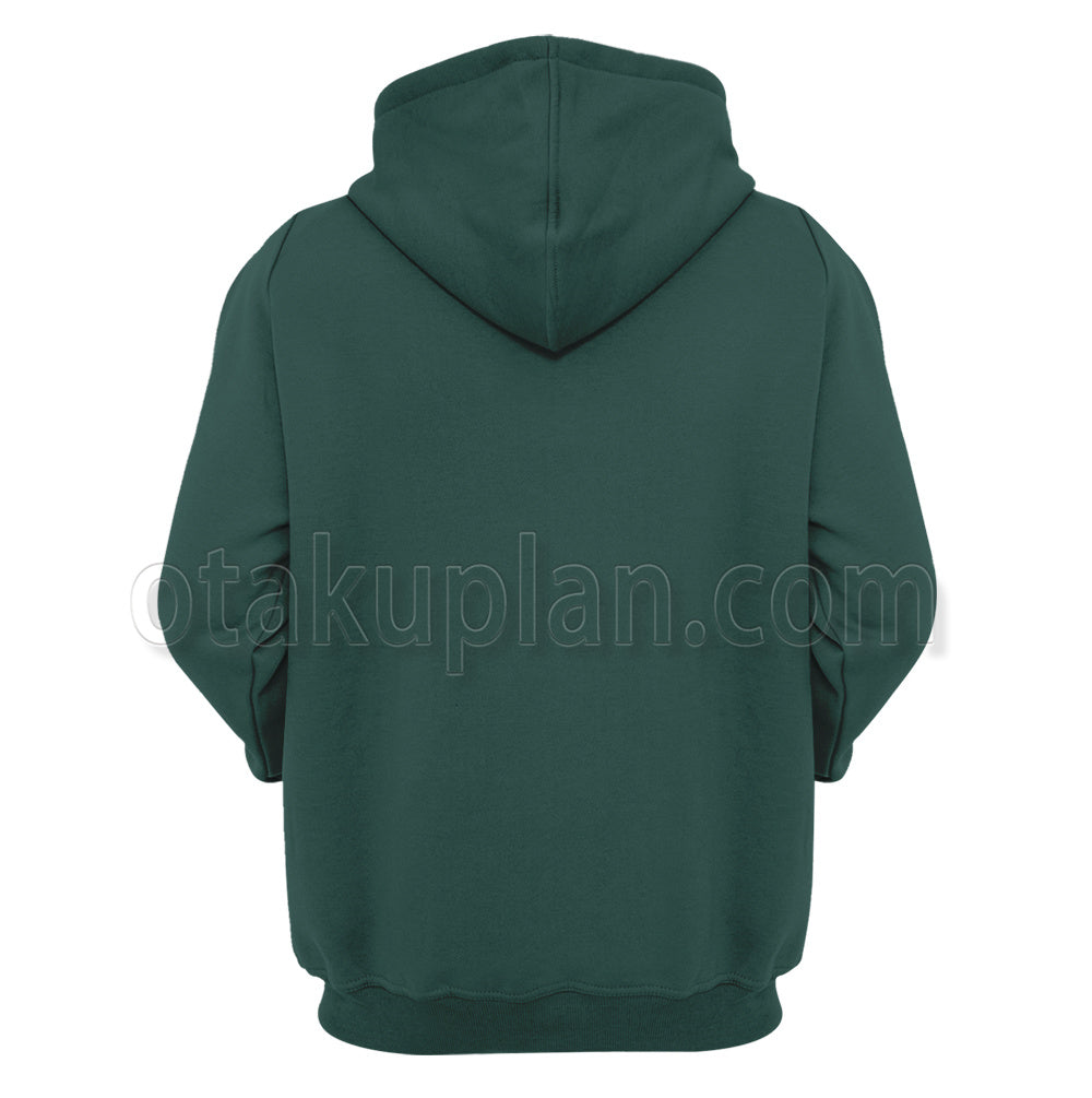 Pm Snorlax Green Cosplay Hoodie
