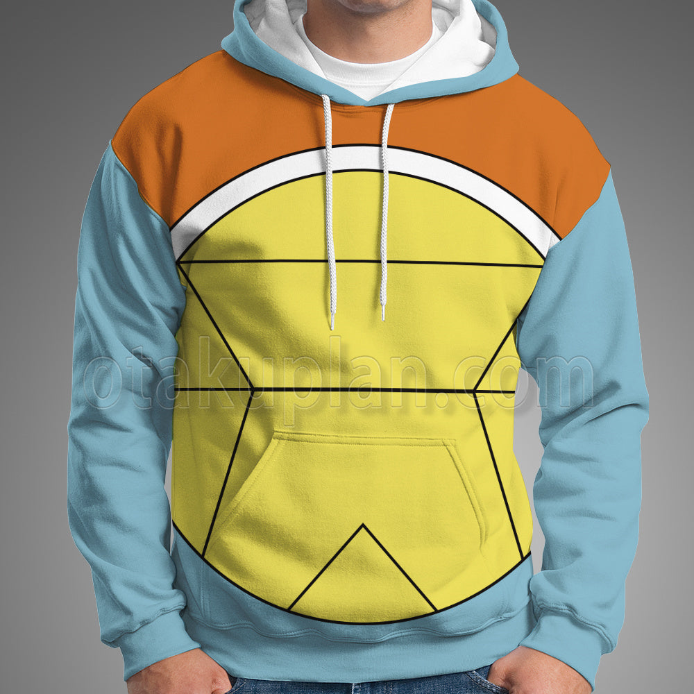 Pm Squirtle Face Cosplay Hoodie