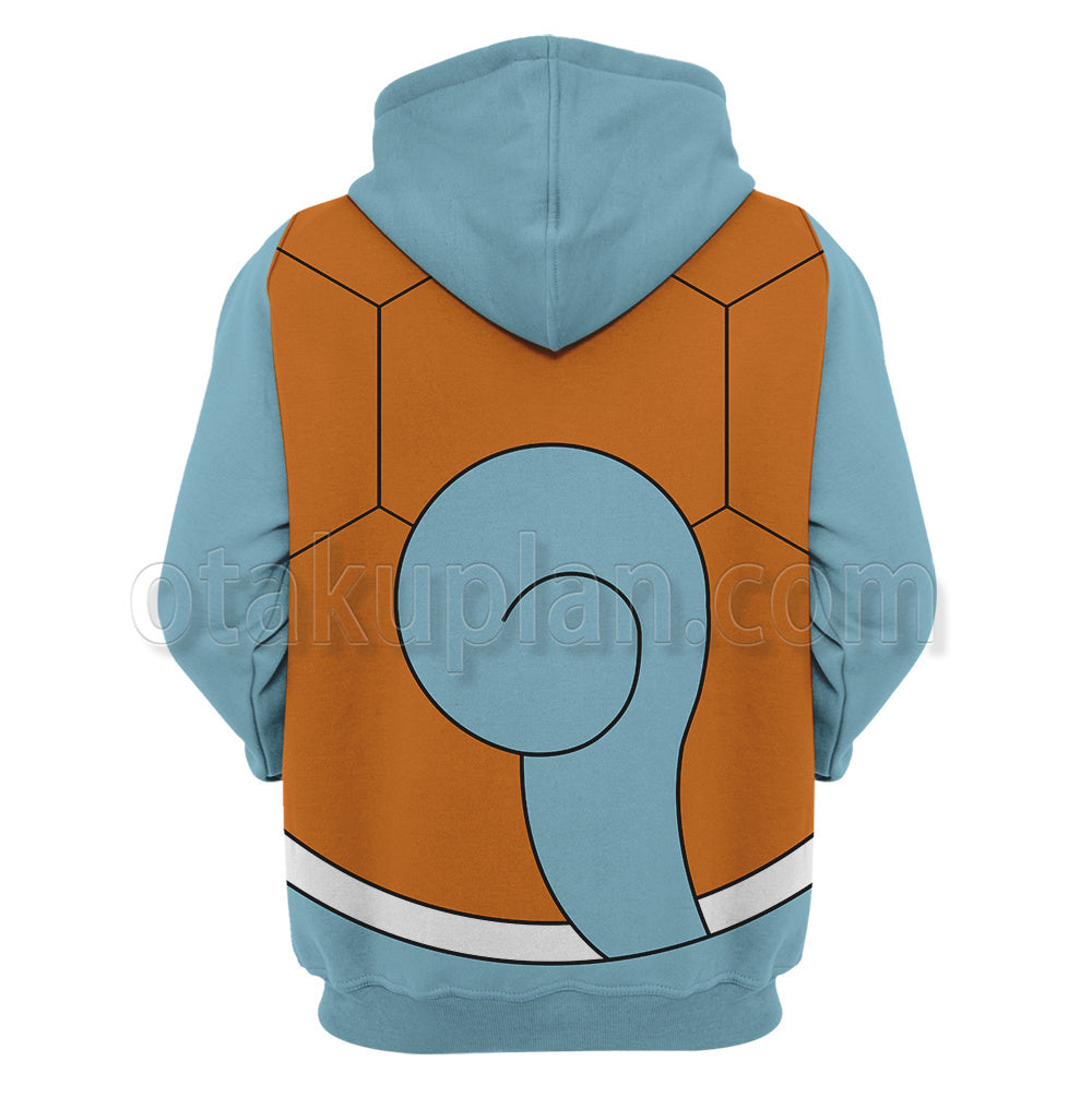 Pm Squirtle Face Cosplay Hoodie