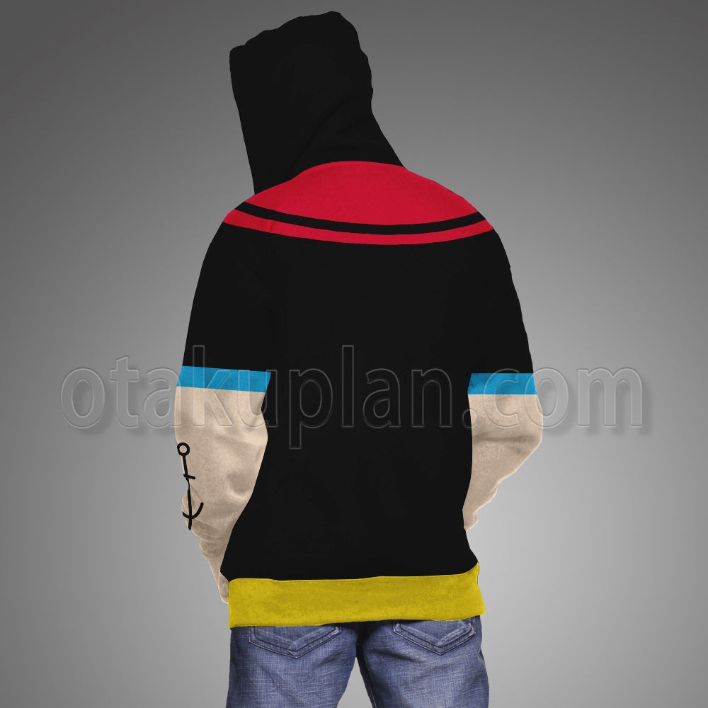 Popeye The Sailor Popeye Cosplay Hoodie