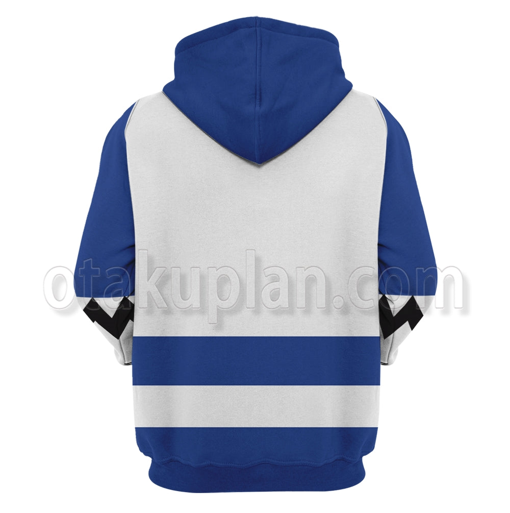 Power Rangers Lost Galaxy Episode Blue Cosplay Hoodie