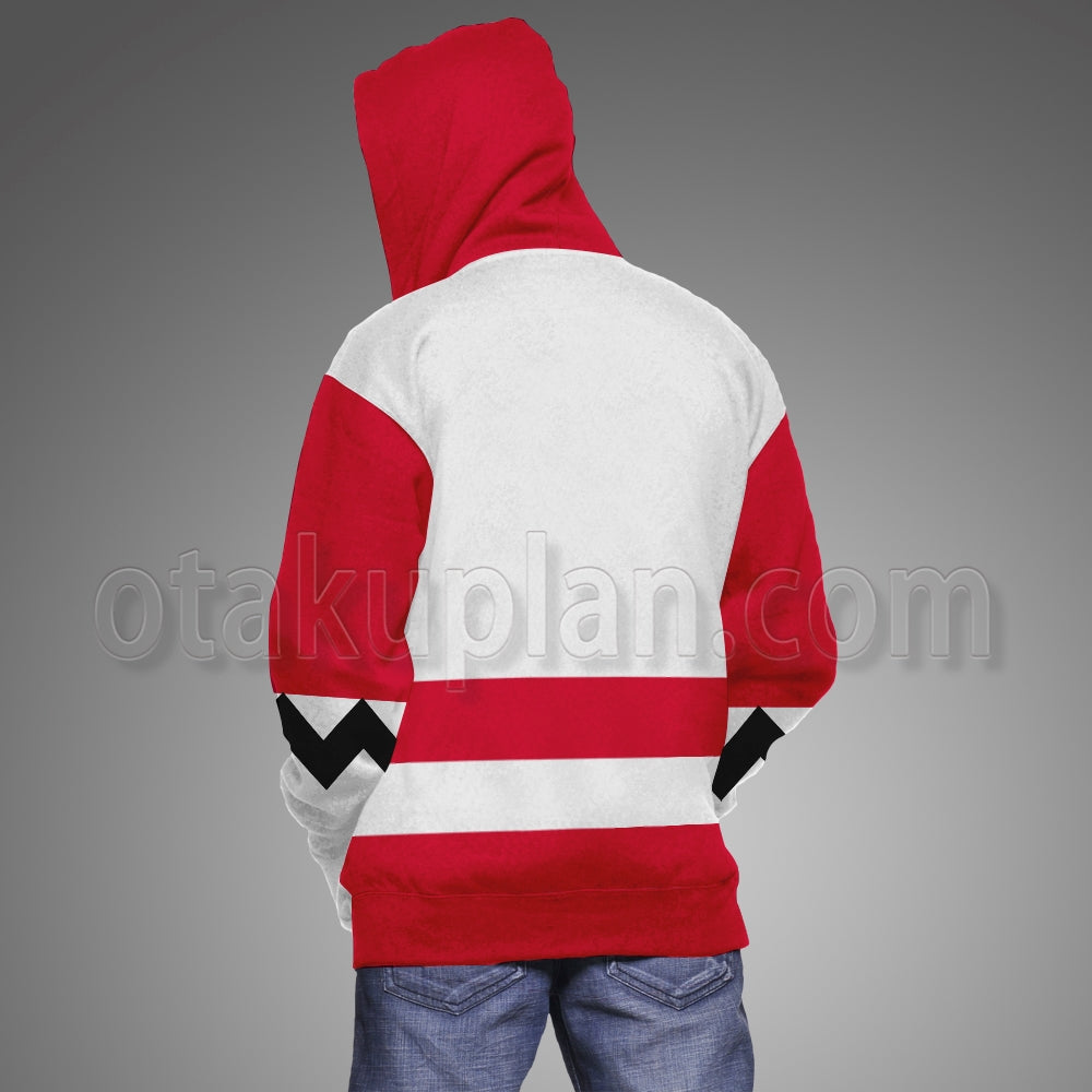 Power Rangers Lost Galaxy Episode Red Cosplay Hoodie