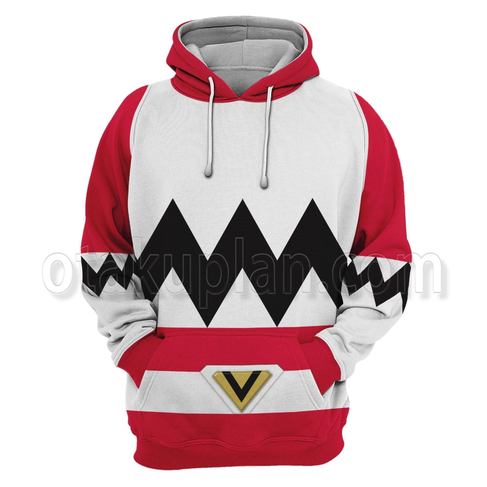 Power Rangers Lost Galaxy Episode Red Cosplay Hoodie