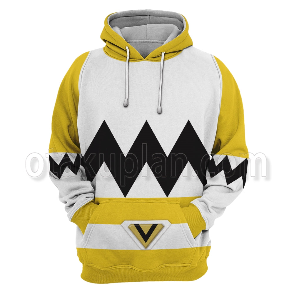 Power Rangers Lost Galaxy Episode Yellow Cosplay Hoodie
