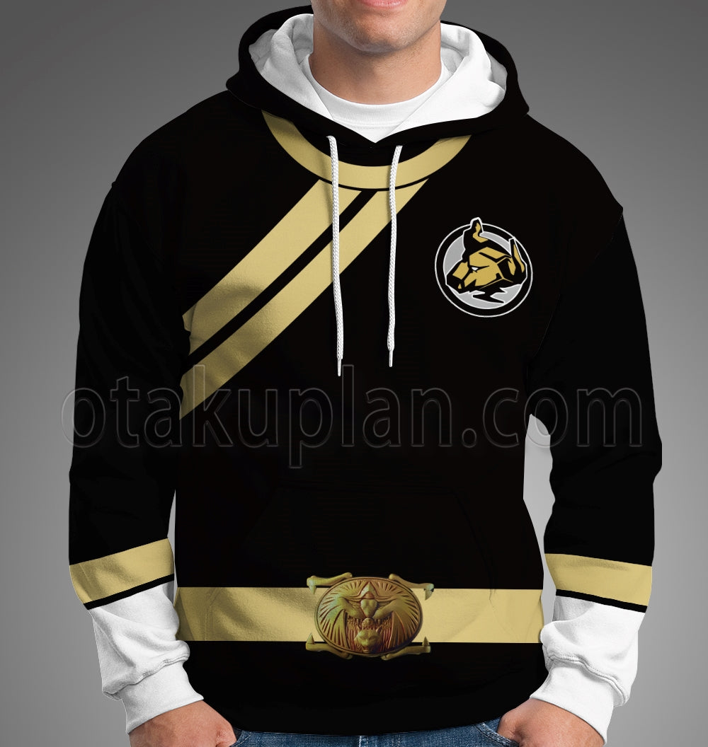 Power Rangers Wild Force Black Cosplay Hoodie