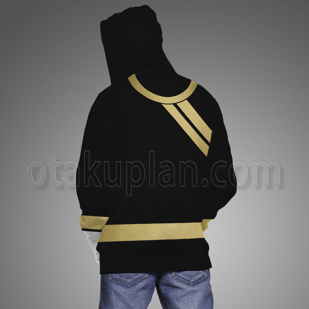 Power Rangers Wild Force Black Cosplay Hoodie
