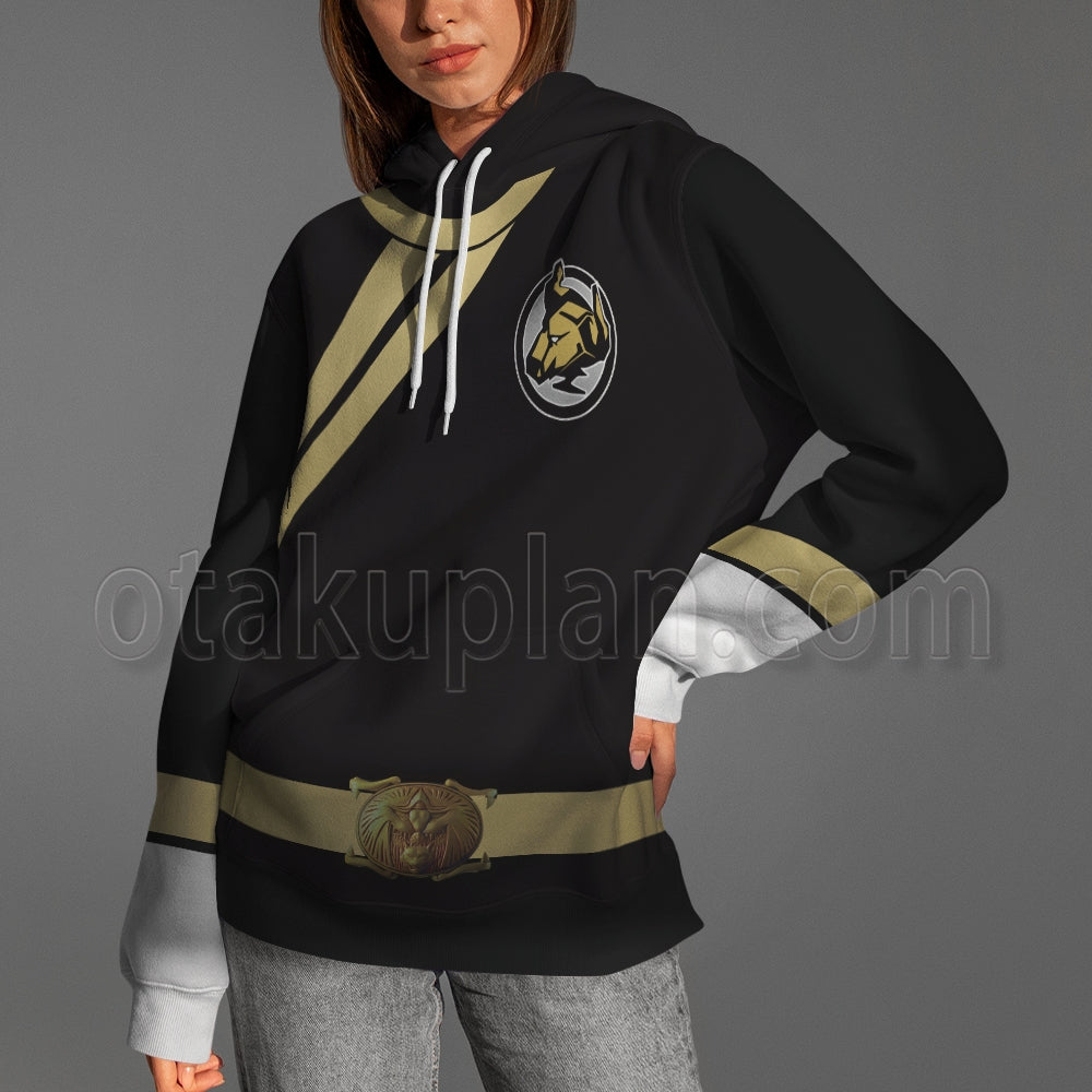Power Rangers Wild Force Black Cosplay Hoodie