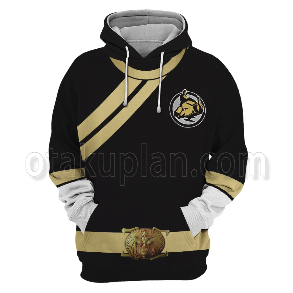 Power Rangers Wild Force Black Cosplay Hoodie