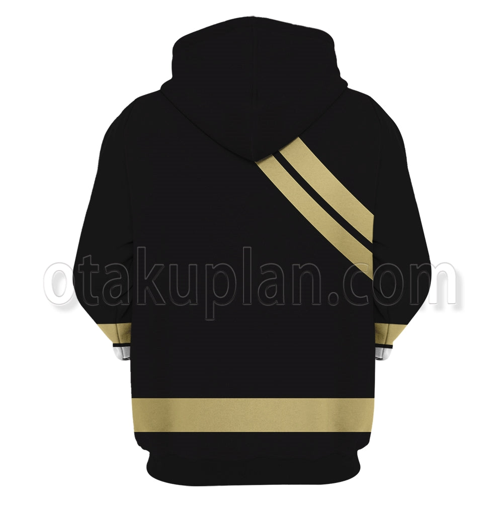 Power Rangers Wild Force Black Cosplay Hoodie