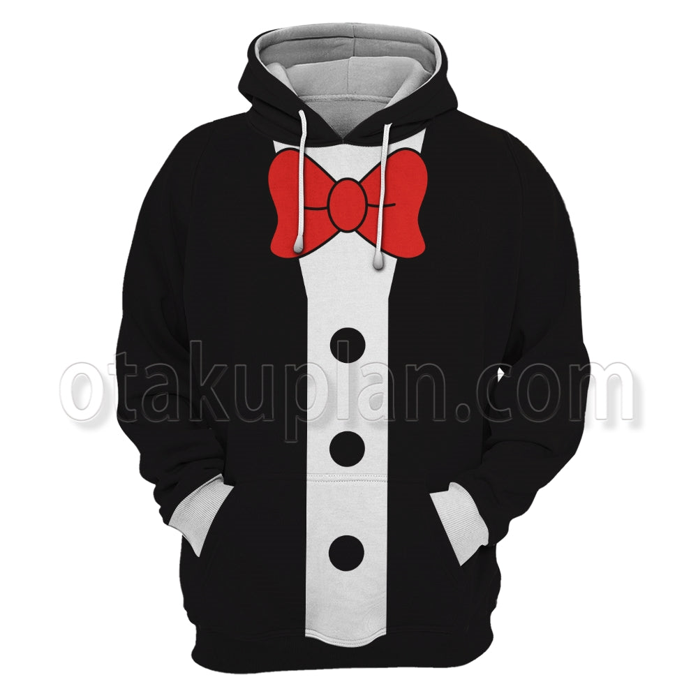 Rich Uncle Pennybags Monopoly man Cosplay Hoodie