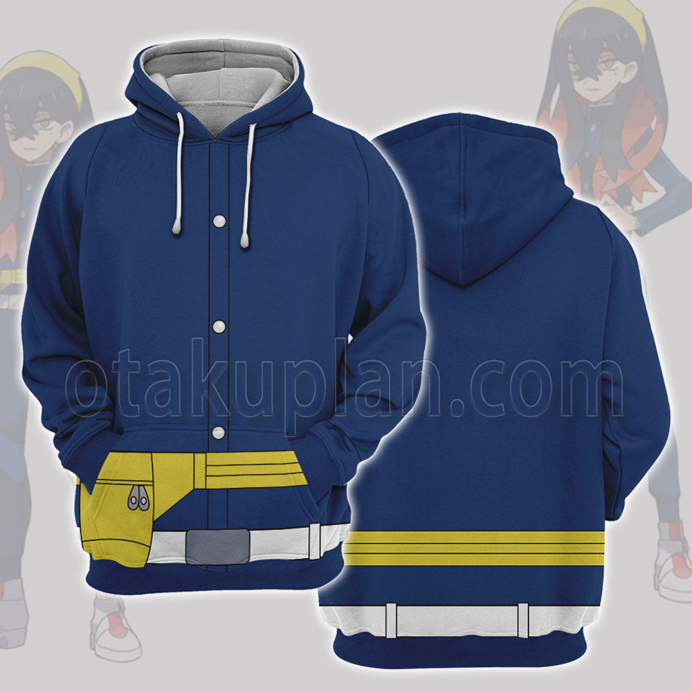 Scarlet Violet Dlc Red Hair Girl Uniform Cosplay Hoodie