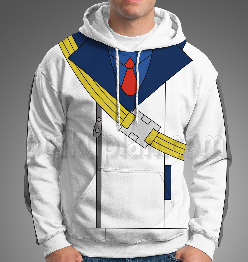 Scarlet Violet Dlc Yellow Hair Boy Uniform Cosplay Hoodie