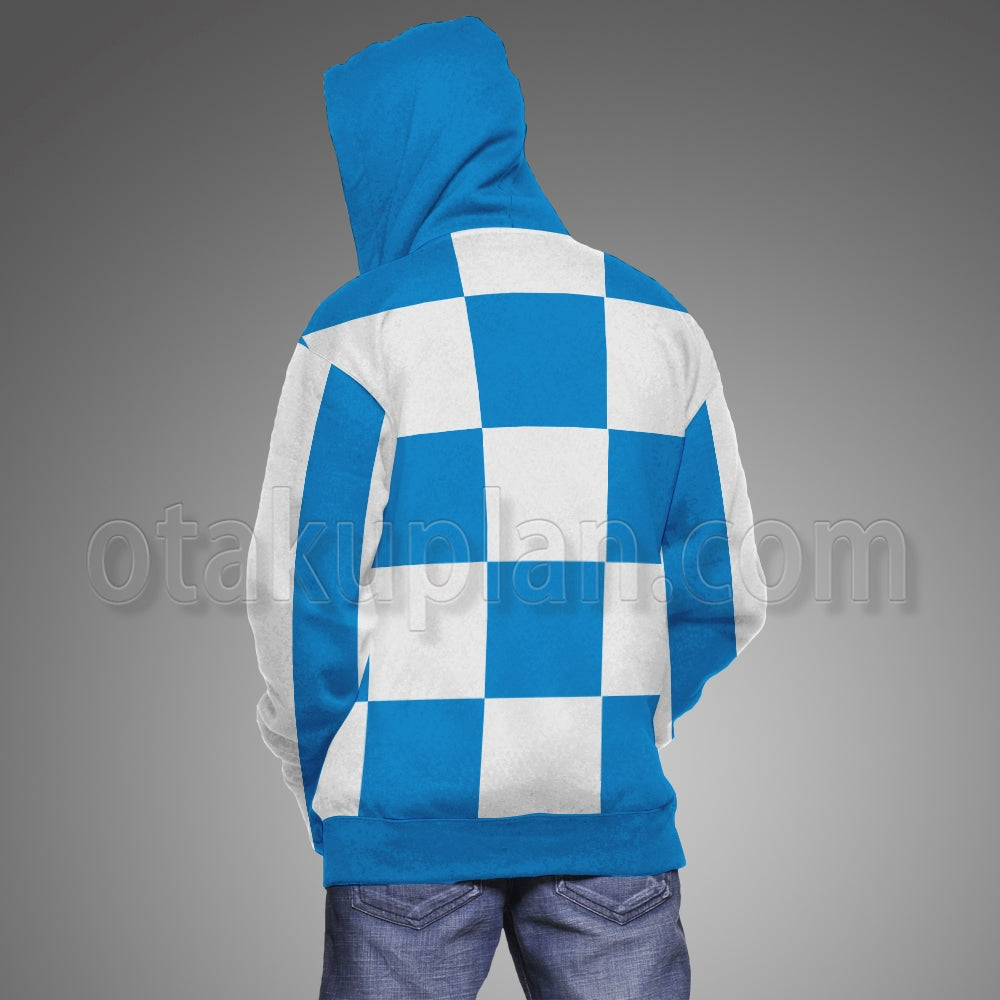 Secretariat Horserace Checkered Cosplay Hoodie