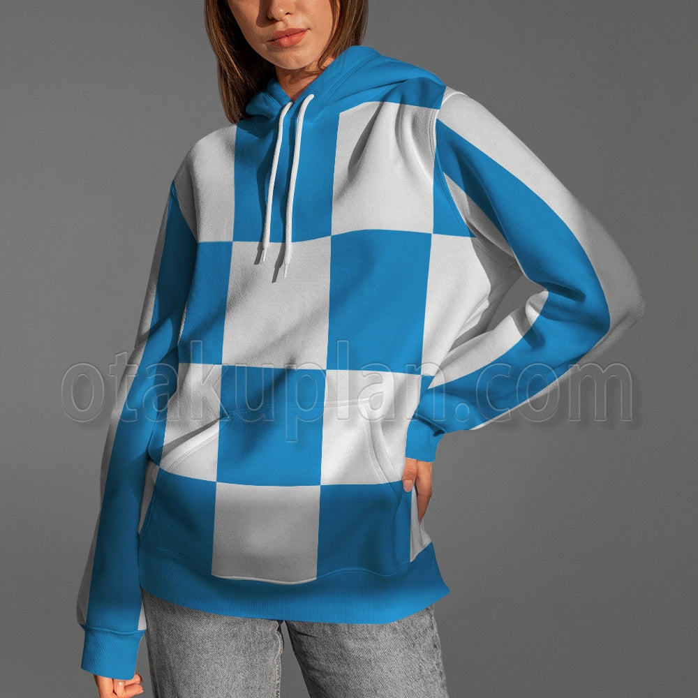 Secretariat Horserace Checkered Cosplay Hoodie
