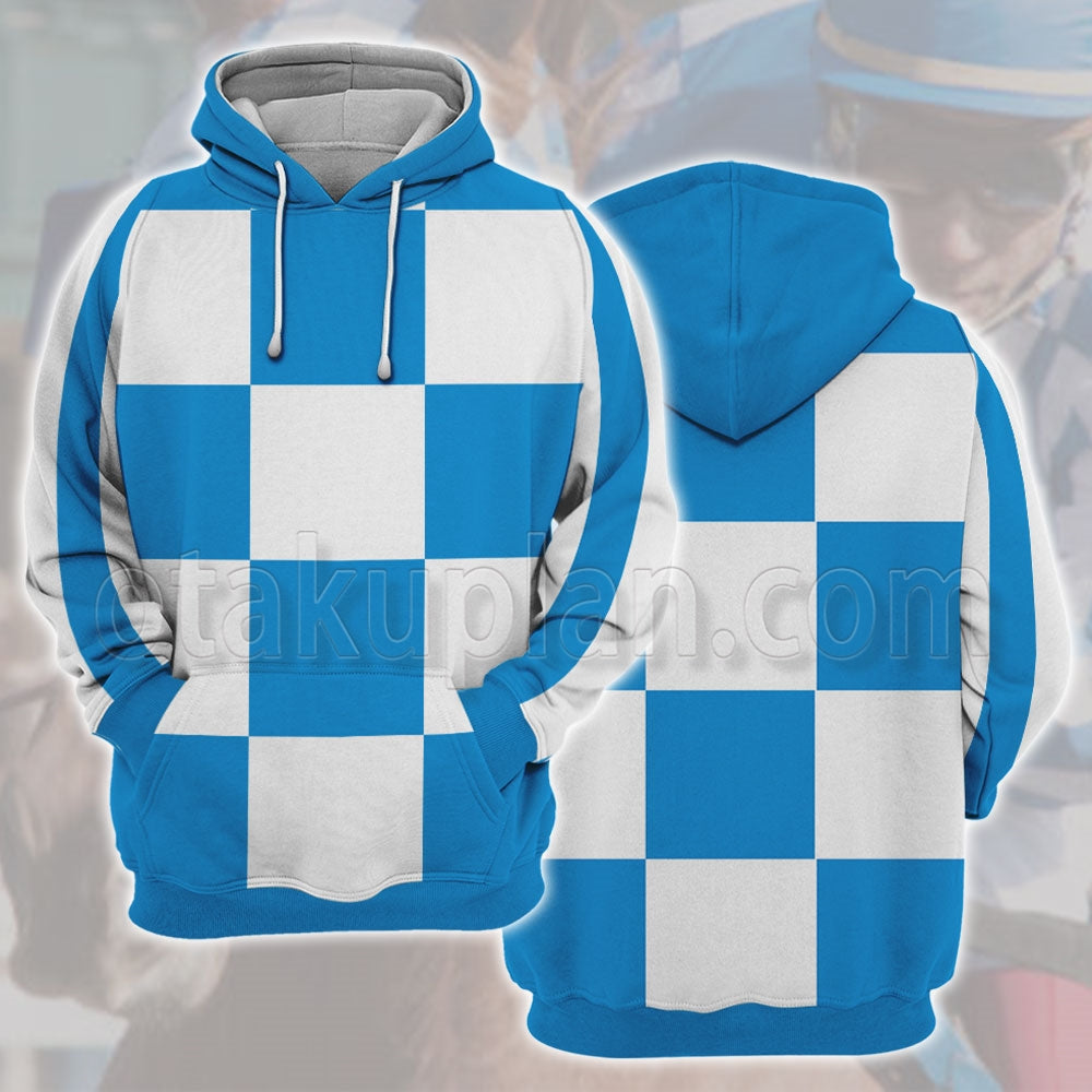 Secretariat Horserace Checkered Cosplay Hoodie
